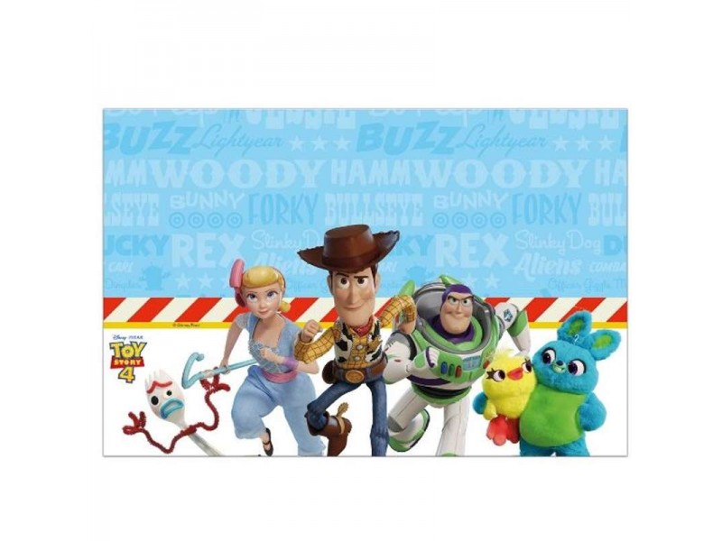 TOVAGLIA PLAST. 120x180 TOY STORY 4 - L'Officina delle feste