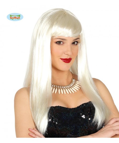 PARRUCCA BIANCA LUNGA