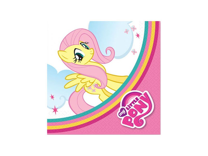 TOVAGLIOLO 33x33 MY LITTLE PONY PZ. 20 - L'Officina delle feste