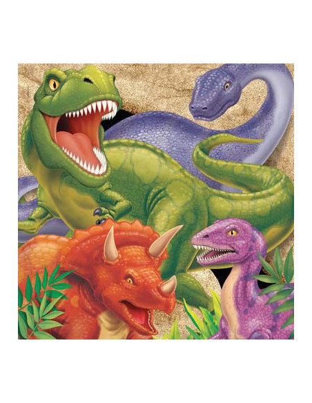 TOVAGLIOLO 33X33 PZ. 16 DINO BLAST - L'Officina delle feste TOVAGLIOLO 33X33 PZ. 16 DINO BLAST - L'Officina delle feste