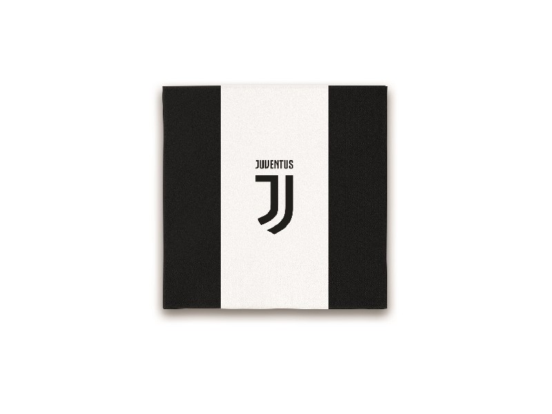 TOVAGLIOLO 33X33CM JUVENTUS 20PZ - L'Officina delle feste