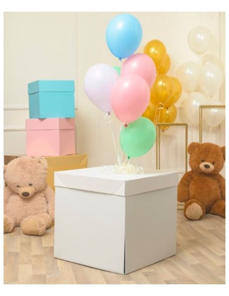 SCATOLA BOX SURPRICE CM. 50X50X65 BIANCA - L'Officina delle SCATOLA BOX SURPRICE CM. 50X50X65 BIANCA - L'Officina delle