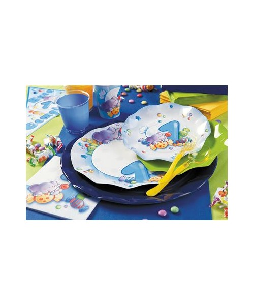 PIATTO 21CM 1° COMPL. CEL. EXTRA 10PZ - L'Officina delle feste