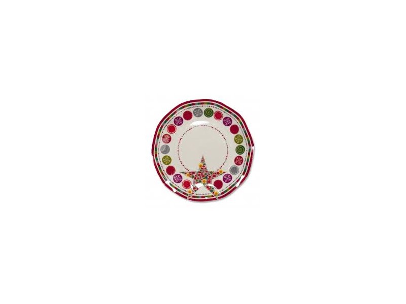 Piatti H. Christmas cm. 24 Extra - L'Officina delle feste