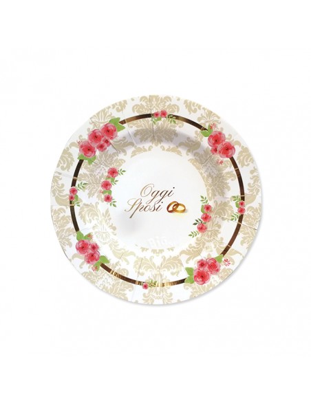 PIATTI ROMANTIC WEDDING CM.20 - L'Officina delle feste