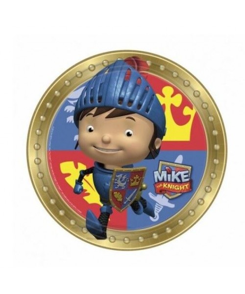 PIATTO 23 CM MIKE TNE KNIGHT IL CAVALIERE 8 PZ - L'Officina
