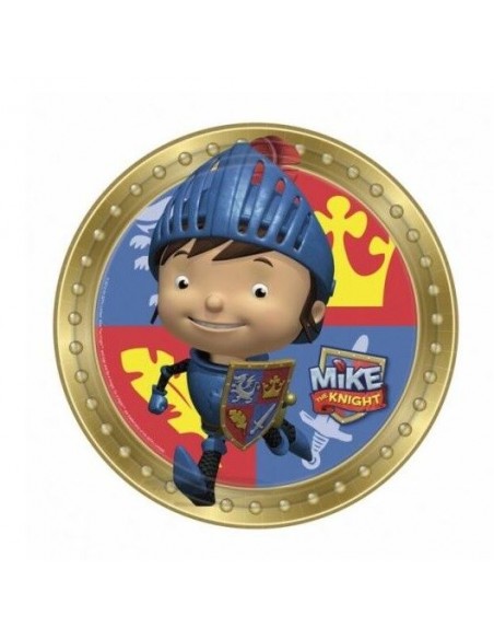 PIATTO 23 CM MIKE TNE KNIGHT IL CAVALIERE 8 PZ - L'Officina