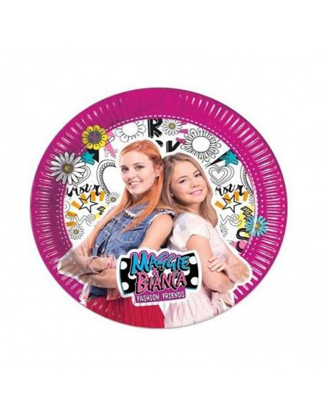 PIATTO 23CM MAGGIE AND BIANCA 8PZ - L'Officina delle feste