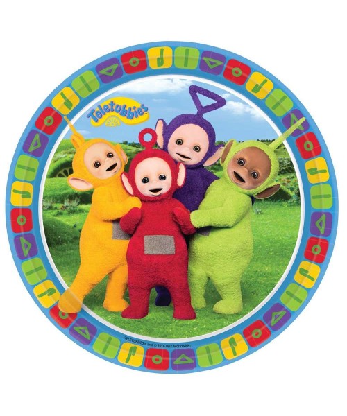 PIATTO TELETUBBIES 18CM 8PZ 2