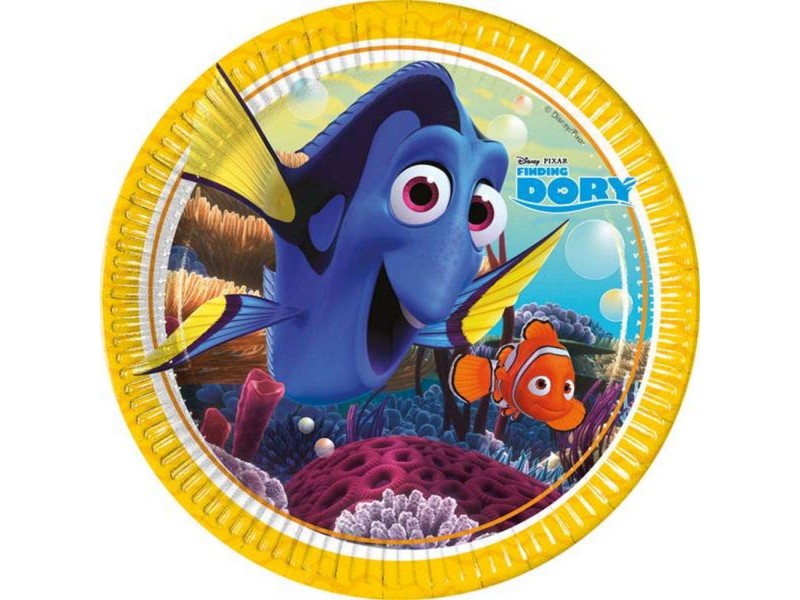 PIATTO CM.23 PZ. 8 FINDING DORY - L'Officina delle feste