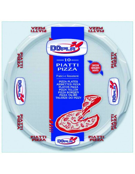 PIATTO PIZZA STD D.320 PZ. 10 - L'Officina delle feste