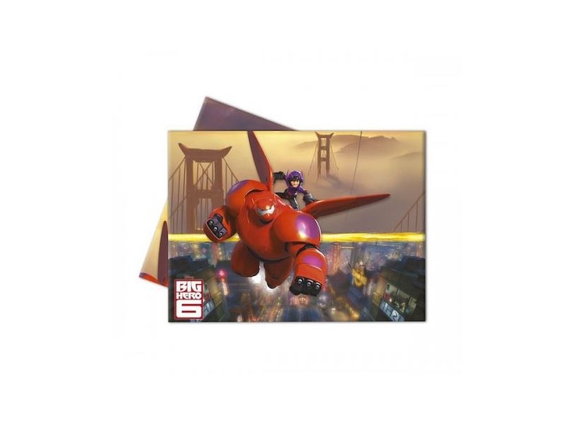 TOVAGLIA PLASTICA 120x180BIG HERO 6 - L'Officina delle feste