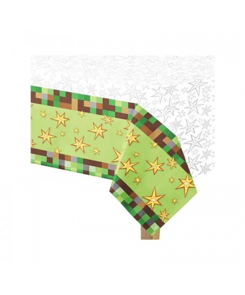 TOVAGLIA PLAST. 137X243CM PIXELATA TNT PARTY! 16PZ - L'Officina