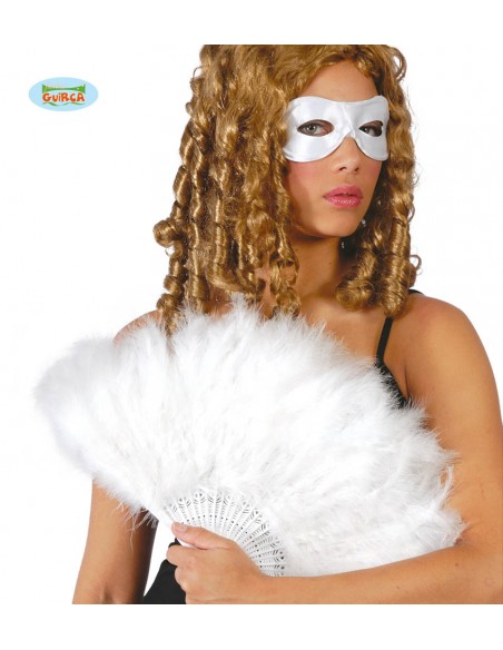 VENTAGLIO PIUME BIANCHE 21 PALETTE - L'Officina delle feste