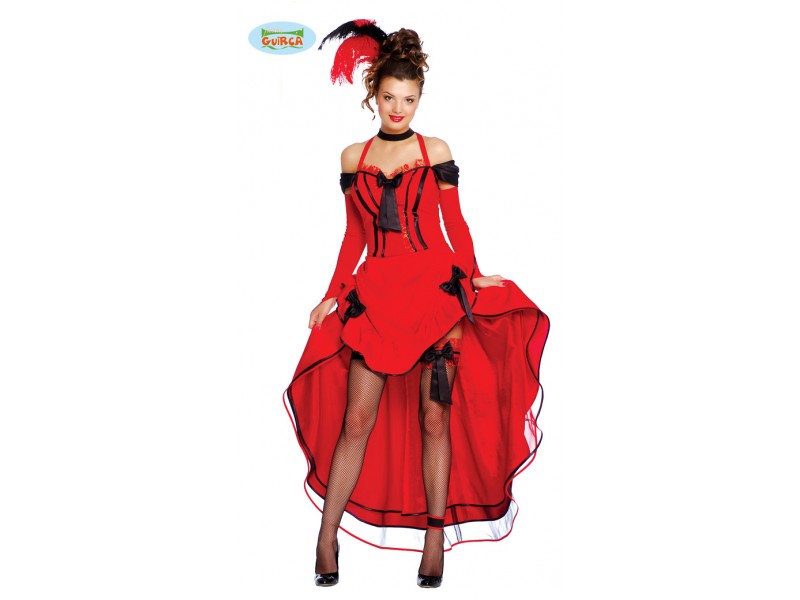 VESTITO CAN CAN DONNA TG.M 40-42 - L'Officina delle feste