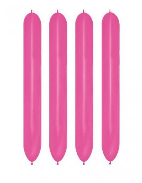 PALLONE LATTICE MODELLABILE FUXIA LINK 660 100PZ - L'Officina