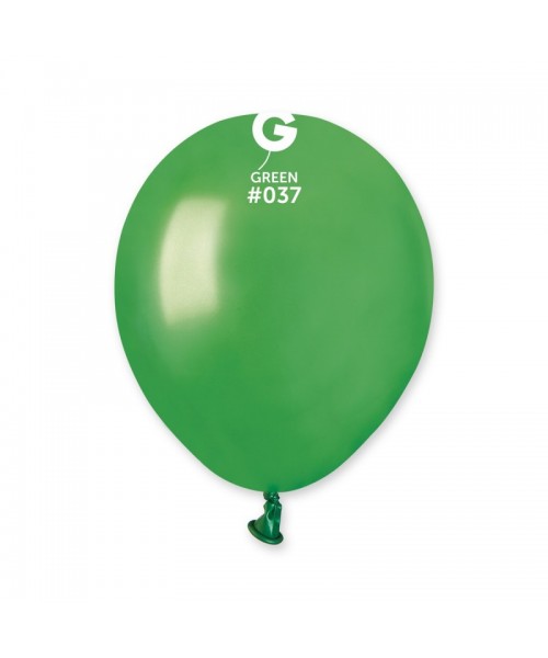 PALLONI LATTECE 5" PZ.100 VERDE PERL - L'Officina delle feste