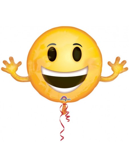 PALLONE MYLAR EMOTICON 58X99CM - L'Officina delle feste