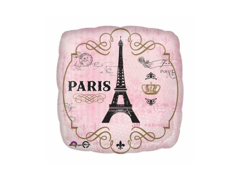 PALLONE MYLAR 18" A DAY IN PARIS 45CM