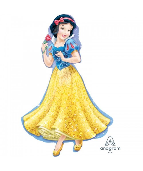 PALLONE MYLAR 37" PRINCIPESSA BIANCANEVE H. 93CM - L'Officina