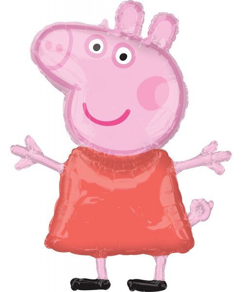 PALLONE MYLAR SAGOMA PEPPA PIG 63X81CM - L'Officina delle feste