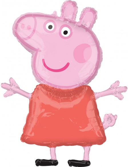 PALLONE MYLAR SAGOMA PEPPA PIG 63X81CM - L'Officina delle feste PALLONE MYLAR SAGOMA PEPPA PIG 63X81CM - L'Officina delle feste