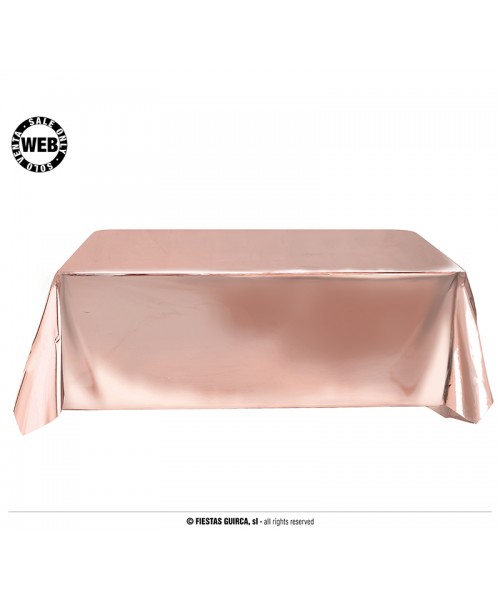 TOVAGLIA PLASTICA ROSA GOLD LUCIDA 1,37X2,74 MT - L'Officina