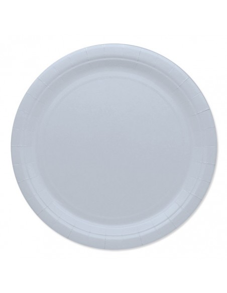 25 PIATTI CARTA 24 CM ECOLOR BIANCO PLASTIC FREE - L'Officina 25 PIATTI CARTA 24 CM ECOLOR BIANCO PLASTIC FREE - L'Officina