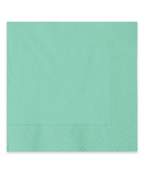 40 TOVAGLIOLI 33X33 ECOLOR 2 VELI ACQUA MARINA - L'Officina