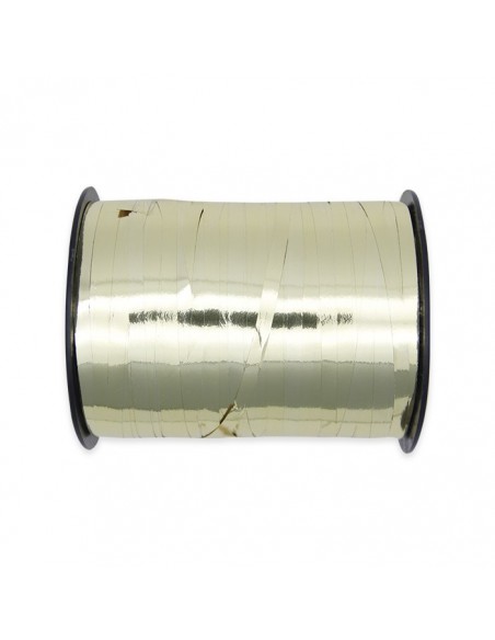 NASTRINO IN PLASTICA 5MM X 450MT ORO LUCIDO - L'Officina delle