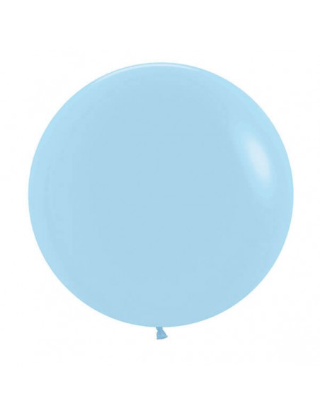 PALLONE LATTICE 24" CELESTE PASTELLO (640) 60CM 3PZ -