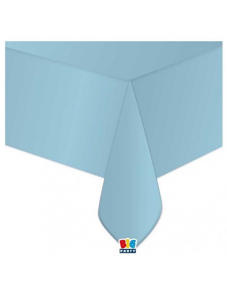 TOVAGLIA PIEGATA TNT 160X260 CELESTE POLVERE - L'Officina delle