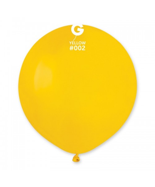 PALLONE LATTICE 48CM 19" GIALLO 1PZ - L'Officina delle feste