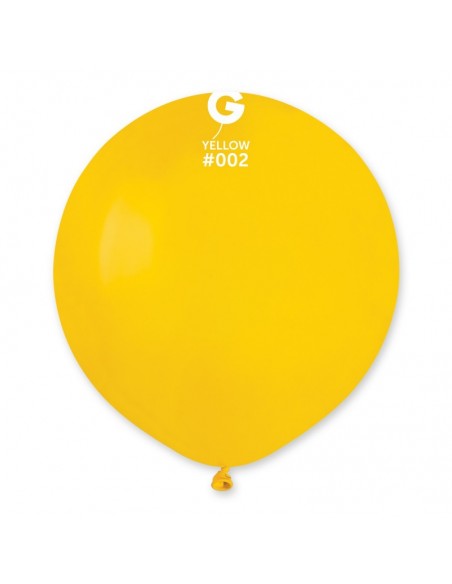 PALLONE LATTICE 48CM 19" GIALLO 1PZ - L'Officina delle feste