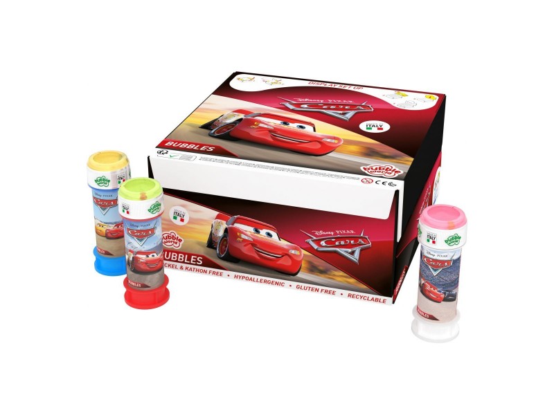 BOLLE DI SAPONE CARS 3 36PZ - L'Officina delle feste