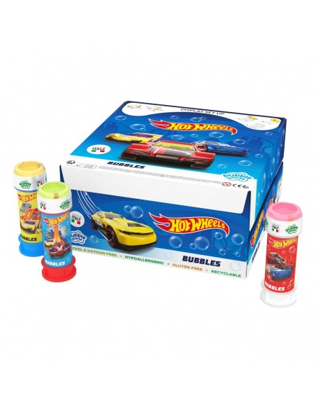 BOLLE DI SAPONE HOT WHEELS 36PZ - L'Officina delle feste