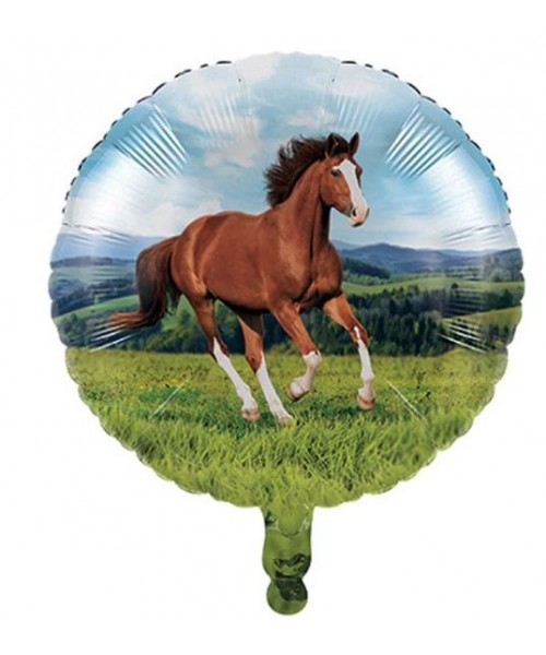 PALLONE MYLAR 18" / 45CM CAVALLI - L'Officina delle feste