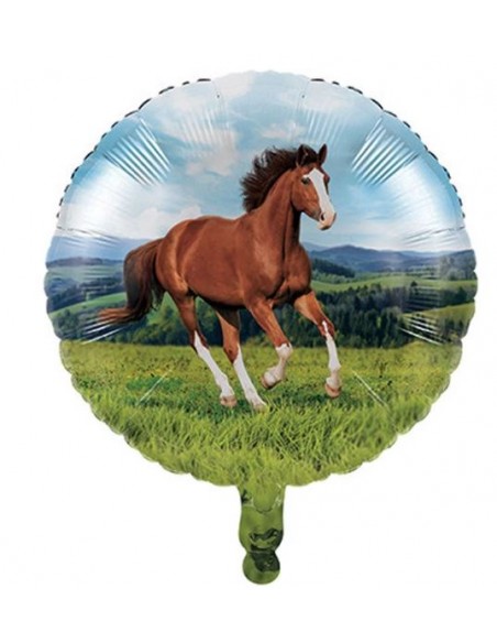 PALLONE MYLAR 18" / 45CM CAVALLI - L'Officina delle feste