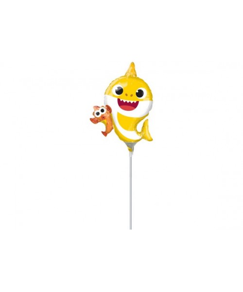 PALLONE MYLAR 32CM MINISHAPE BABY SHARK 1PZ - L'Officina delle