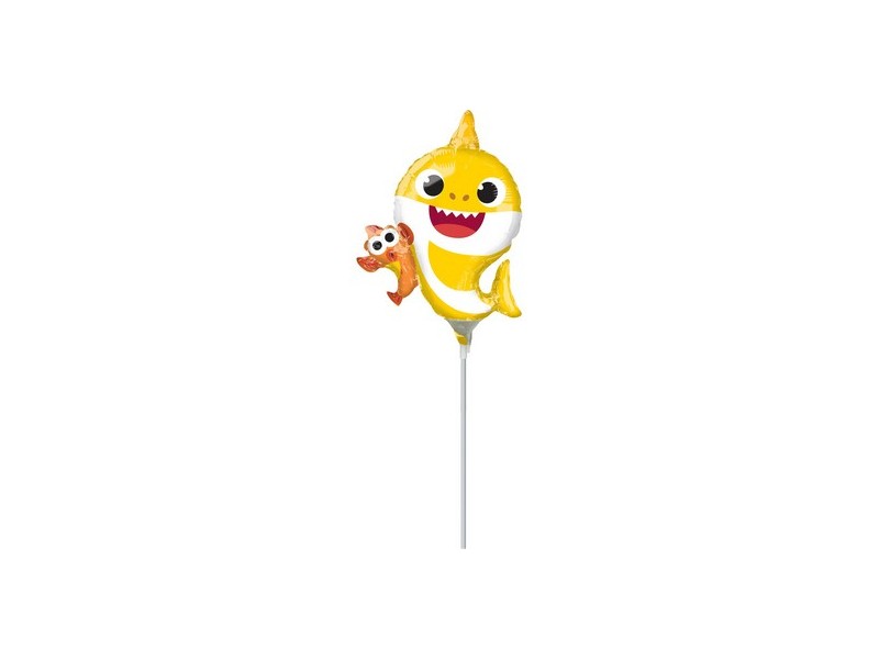 PALLONE MYLAR 32CM MINISHAPE BABY SHARK 1PZ - L'Officina delle