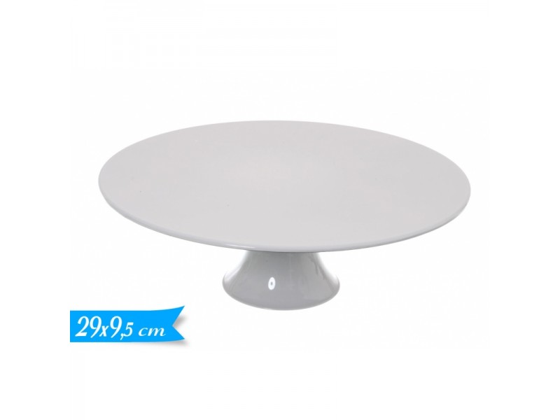 ALZATINA PLASTICA BIANCA GRANDE DIAM. 29CM 9,5H CM - L'Officina