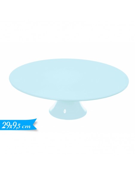 ALZATINA PLASTICA CELESTE GRANDE DIAM. 29CM 9,5H CM - ALZATINA PLASTICA CELESTE GRANDE DIAM. 29CM 9,5H CM -