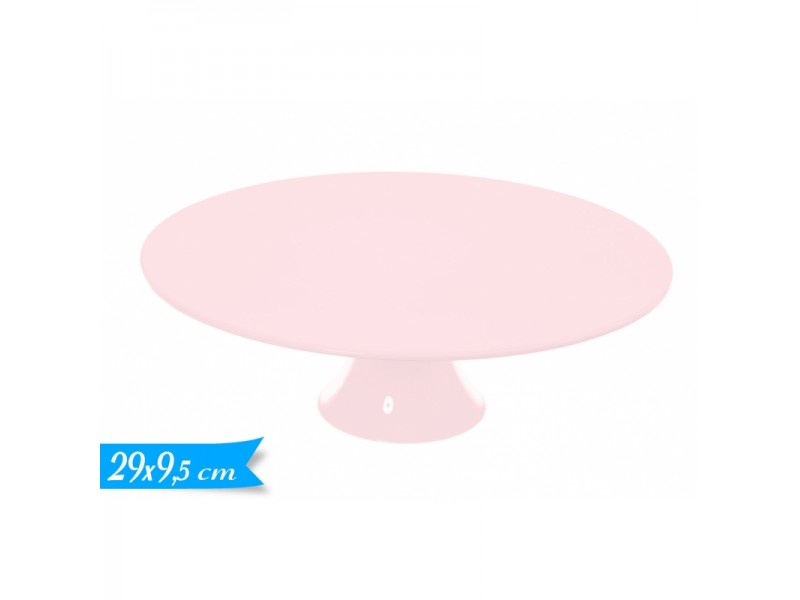 ALZATINA PLASTICA ROSA GRANDE DIAM. 29CM 9,5H CM - L'Officina