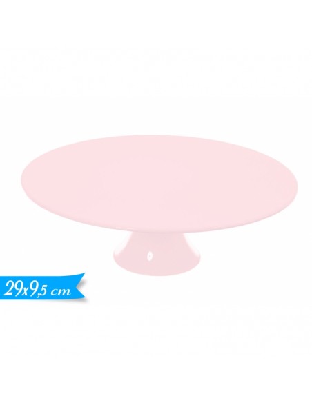 ALZATINA PLASTICA ROSA GRANDE DIAM. 29CM 9,5H CM - L'Officina