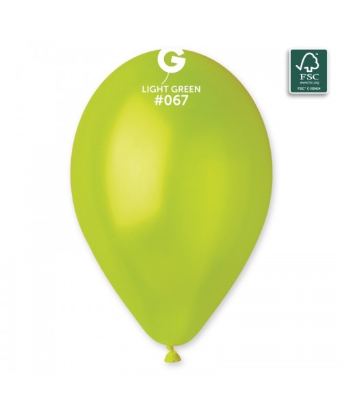 PALLONI LATTICE 11" VERDE LIME PERLATO 100PZ - L'Officina delle