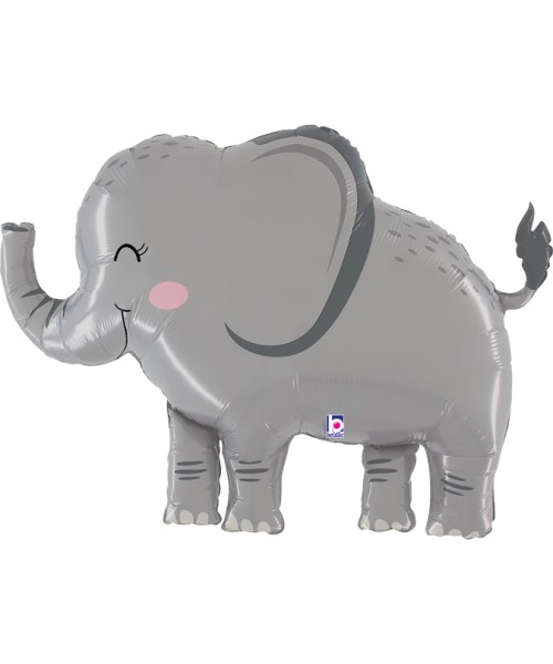 PALLONE MYLAR 40" ELEFANTE CM.80X64 - L'Officina delle feste