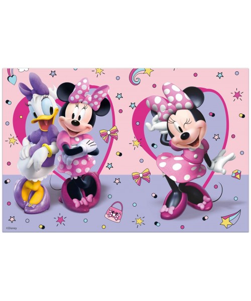 TOVAGLIA PLASTICA 120x180CM MINNIE JUNIOR 1PZ - L'Officina