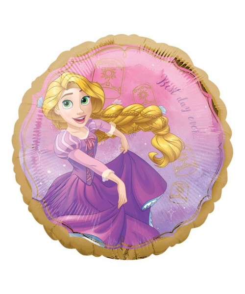 PALLONE MYLAR 18" PRINCIPESSA RAPUNZEL 45CM - L'Officina delle