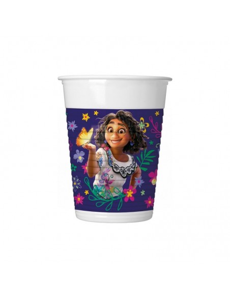 BICCHIERE PLASTICA 8PZ ENCANTO - L'Officina delle feste