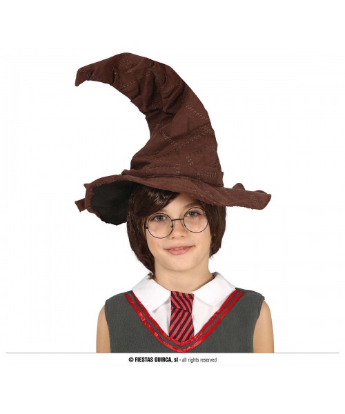 CAPPELLO STREGONE MARRONE BIMBI - L'Officina delle feste